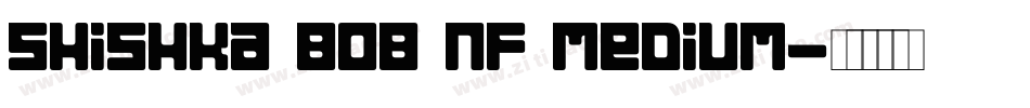 Shishka Bob NF Medium字体转换